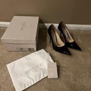 Jimmy Choo Love 100 37 Black Pumps